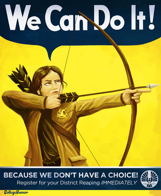 Illustration for article titled Hunger Games PSA posters remind you to spay and neuter your muttations